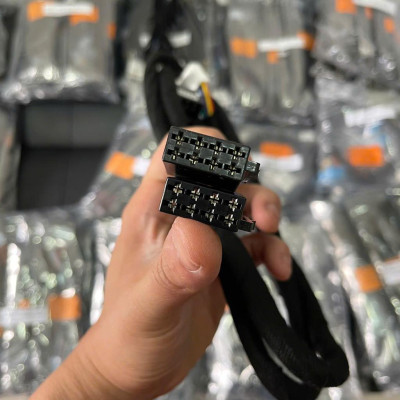 Dây nối DSP/ampli, cáp truyền tải tín hiệu âm thanh kỹ thuật số cho màn hình VinFast Lux A/SA, độ loa Plug N Play.