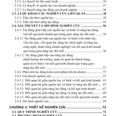 Sách Chuyên Khảo Tác Động Của Các Nhân Tố Thuộc Nguồn Lực Vô Hình Và Năng Lực Động Đến Kết Quả Kinh Doanh Của Doanh Nghiệp Trong Ngành Du Lịch Việt Nam
