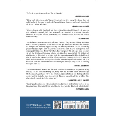 Hành Trình Trở Thành Nhà Lãnh Đạo (On Becoming a Leader) - Warren Bennis - PACE