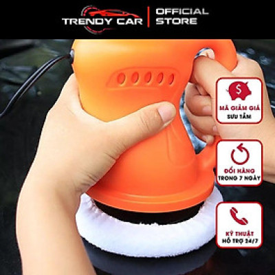 Máy đánh bóng xe hơi cầm tay 12v cắm tẩu sạc, dụng cụ đánh bóng ô tô đa năng cầm tay tiện lợi  phụ kiện chăm sóc ô tô