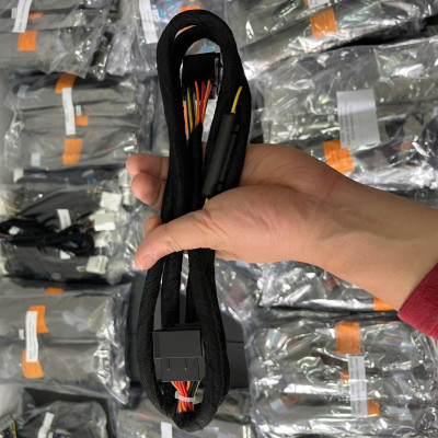 Dây nối DSP/ampli, cáp truyền tải tín hiệu âm thanh kỹ thuật số cho màn hình VinFast Lux A/SA, độ loa Plug N Play.