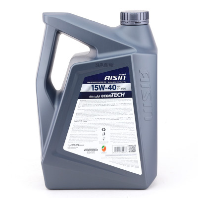Dầu Nhớt Bán Tổng Hợp AISIN Econtech+ CF4/SG 15W40 6 Lít ECSF1546P - Nhập Khẩu Chính Hãng