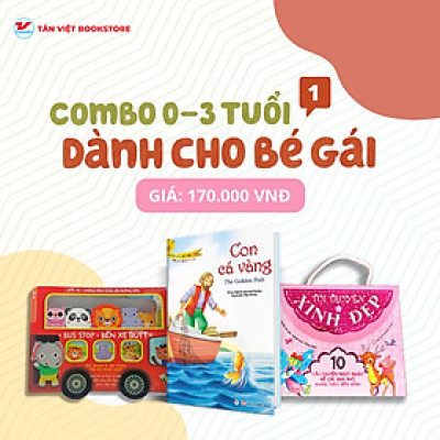 Combo: Dành Cho Bé Gái Từ 0-3 Tuổi