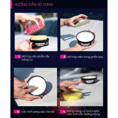 [Đi Kèm Khăn Lau] Sáp Đánh Bóng Xe Máy, Ô Tô, Xóa Vết Xước - CAR PLATING WAX - Wax Làm Đẹp Xe - Đánh Sạch Vết Xước Xe