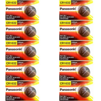 Combo 4 Viên Pin thay thế Cảm biến áp suất lốp TPMS CR 1632 3v Cửa hàng nội thất ô tô