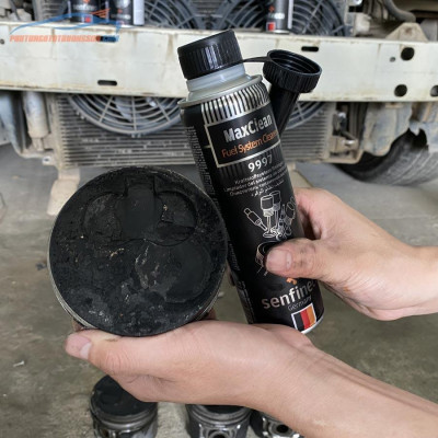 [Cực Mạnh Hiệu Quả] Chai Vệ Sinh Hệ Thống Xăng Senfineco 9997–300ML Max Cleaner Fuel System Cleaner, Hàng Đức Chính Hãng