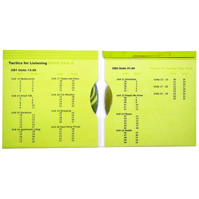 CD Tactics For Listening 3E Basic Pack B