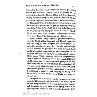 Quản trị nguồn nhân lực logistisc ở Việt Nam