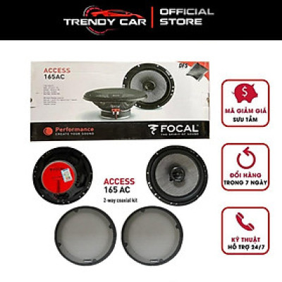 Focal Access 165AC bộ 2 loa cánh cửa xe hơi ô tô cao cấp âm Bass chắc BH 1 năm