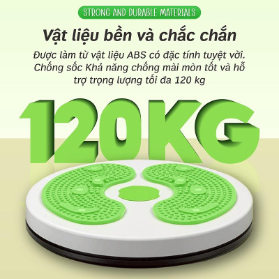 Đĩa Xoay Eo 3001R Massage Chân Tập Thể Dục 360 Độ Chất Liệu Nhựa Cao Cấp ( Màu ngẫu nhiên)-  Hàng Chính Hãng