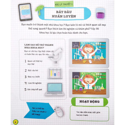Tủ Sách Giáo Dục Stem: Nhà Khoa Học Tập Sự