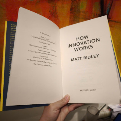 Sách - How Innovation Works: Serendipity, Energy and the Saving of Time by Matt Ridley