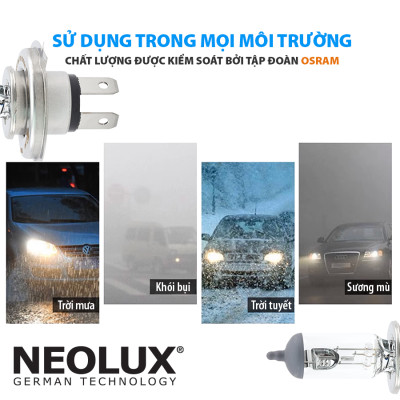 Combo 10 Bóng Đèn Soi Biển Số Chân Cài OSRAM NEOLUX Lắp Đèn Định Vị, Đèn Trần, Đèn Đồng Hồ Xe Ô Tô Xe Máy - Nhập Khẩu Chính Hãng