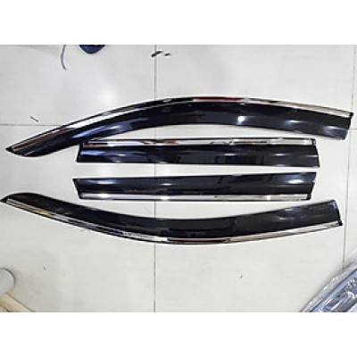 Vè che mưa viền inox Corolla Cross 2020