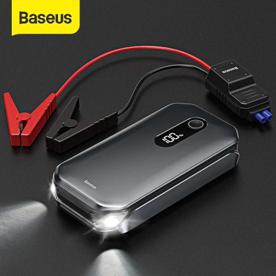 Bộ kích bình dùng cho xe hơi Baseus Super Energy Pro Car Jump Starter (5V/3A, 3in1, 12000mAh Power Bank, 1000A) -Hàng Chính Hãng