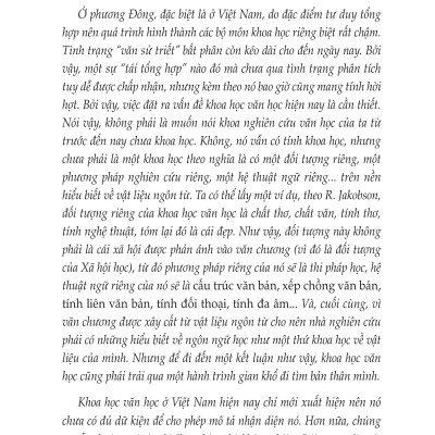 Các Lý Thuyết Và Phương Pháp Văn Học