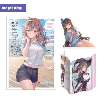 Sách - Arya Bàn Bên Thỉnh Thoảng Lại Trêu Ghẹo Tôi Bằng Tiếng Nga - Tập 7 - Tặng Kèm Bookmark Bế Hình + Bìa Áo Bonus