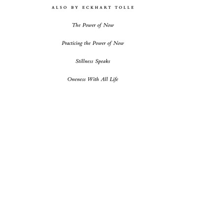 A New Earth (Oprah #61): Awaking to Your Life