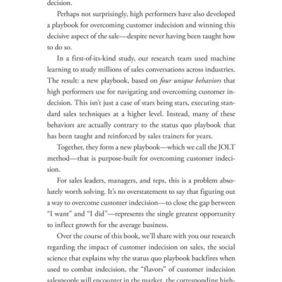 The Jolt Effect: How High Performers Overcome Customer Indecision