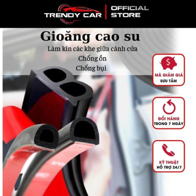 Gioăng cao su chữ B và chữ D với keo siêu dính - chống ồn chống bụi hiệu quả Freeship 30K shop Gioăng Cửa