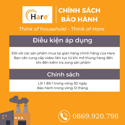 Nồi cơm điện HR-RC -hàng chính hãng thương hiệu Hare - bảo hành 12 tháng