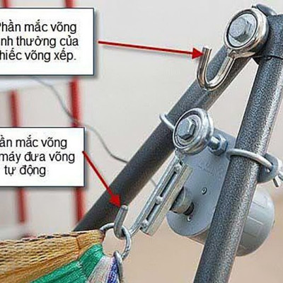 Máy đưa võng tự động cao cấp Livorno LVR01 - Hàng chính hãng