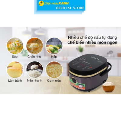 Nồi cơm điện cao tần Kangaroo 1.8 lít KG599N - Hàng Chính Hãng