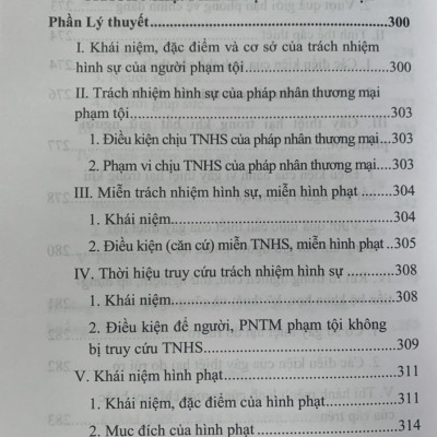 Hướng dẫn môn học Luật hình sự - Tập 1 (phần chung)