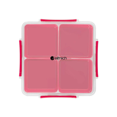 Hộp Nhựa Đa Năng 4 Ngăn Rời Elmich EL-0754 2.7L, Hàng Chính Hãng, Nhựa PP An Toàn - JoyMall