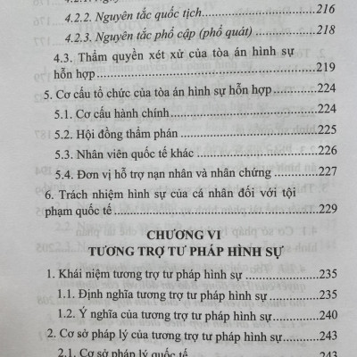 Luật Hình Sự Quốc Tế