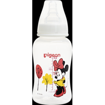 Bình Sữa Pigeon PP Streamline Hình Chuột Minnie 150ml250ml