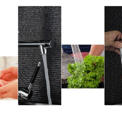 Vòi rửa chén nóng lạnh ATMOR AT62025S (HÀNG CHÍNH HÃNG)