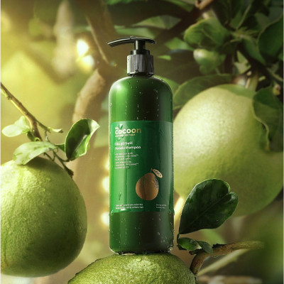 Dầu gội bưởi Cocoon giúp giảm gãy rụng và làm mềm tóc 500ml