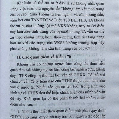 Giới Hạn Xét Xử Sơ Thẩm Trong Tố Tụng Hình Sự 