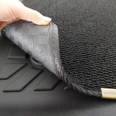 Thảm lót sàn 2 lớp sd3 Nissan Navara 2015+ Nhãn hiệu Macsim - Giảm giá nhưng chất lượng không