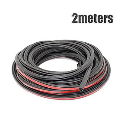 Gioăng cao su 5 lỗ,  dải cao su cửa ô tô, 2 lớp, không thấm nước, cách âm, chống ngấm nước