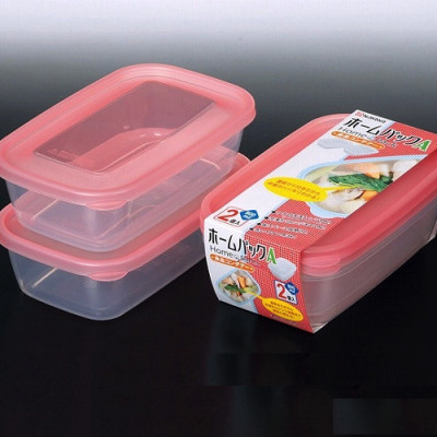 Combo 02 Bộ hộp thực phẩm Nakaya 800ml - Nội địa Nhật Bản (02 hộp/Bộ)