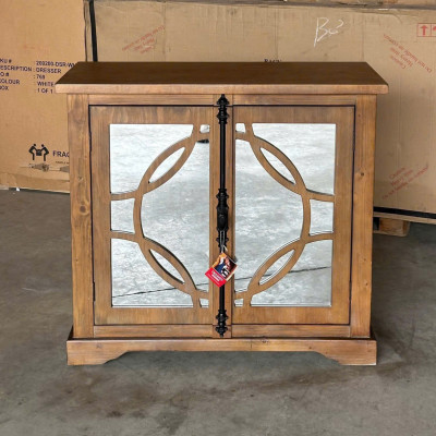 Tủ bếp, tủ trang trí 2 cánh mở SM15CT Tundo KT Ngang 102 x Sâu 46 x Cao 91 / cm