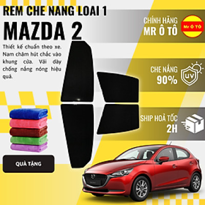 Rèm Che Nắng Xe Mazda 2 Loại 1 Mr Ô TÔ Bảo Hành 24 tháng Cam Kết Chuẩn Khít Theo Xe