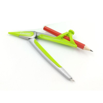 Compa Chì Gỗ Stacom CS104 - Màu Xanh Lá