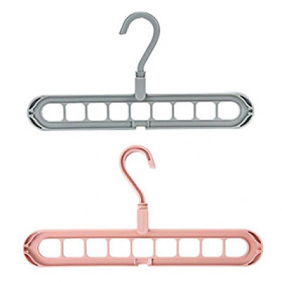 Combo 2 móc treo 9 nấc tiết kiệm diện tích giao màu ngẫu nhiên - MT9N