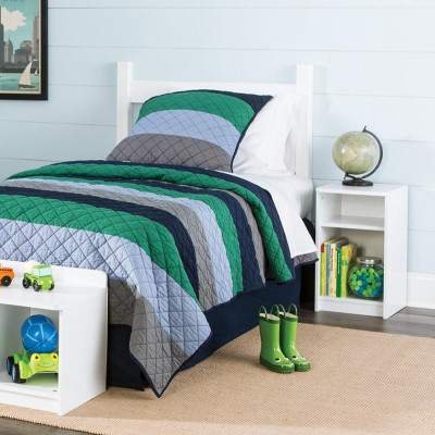 Tủ đầu giường đơn giản hình khối SMLIFE Nikola