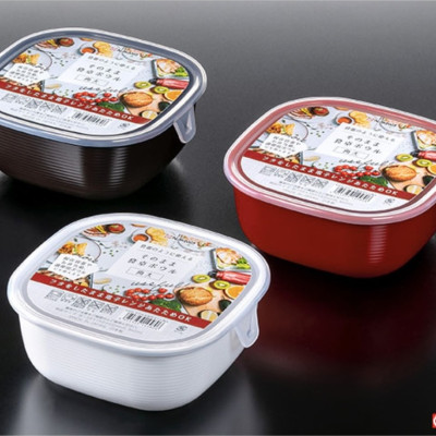 Hộp nhựa dùng trong lò vi sóng Nakaya 860ml - Hàng Nội Địa Nhật Bản