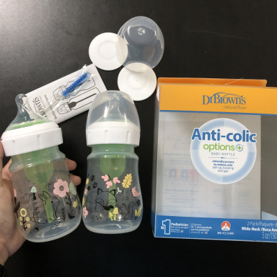 [ WB52016 ] Combo 2 bình sữa Dr.Brown
