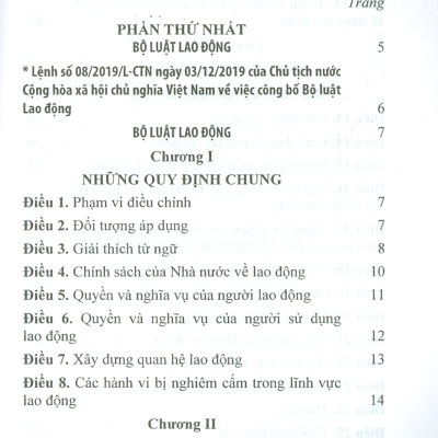 Bộ Luật Lao Động Và Văn Bản Hướng Dẫn Thi Hành