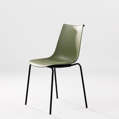 Ghế nhựa chân sắt nhập khẩu Tundo cao cấp JNST Amelie11CT 42 x 43 x 82 cm