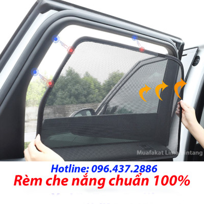 Rèm Che Nắng Honda CRV 2008-2023, Rèm Chắn Nắng Nam Châm Cho Xe ô tô, Bộ 4 Tấm, có nam châm