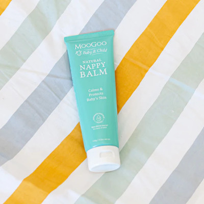 BABY NAPPY BALM MOOGOO- KEM THAY TÃ CHỐNG HĂM EM BÉ MOOGOO 120G