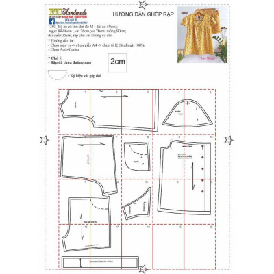 Rập giấy bộ đùi cổ tim 1392 (BẢN VẼ)