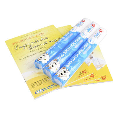 Bộ 10 bìa bao sách Thiên Long Điểm 10 TP-BC01